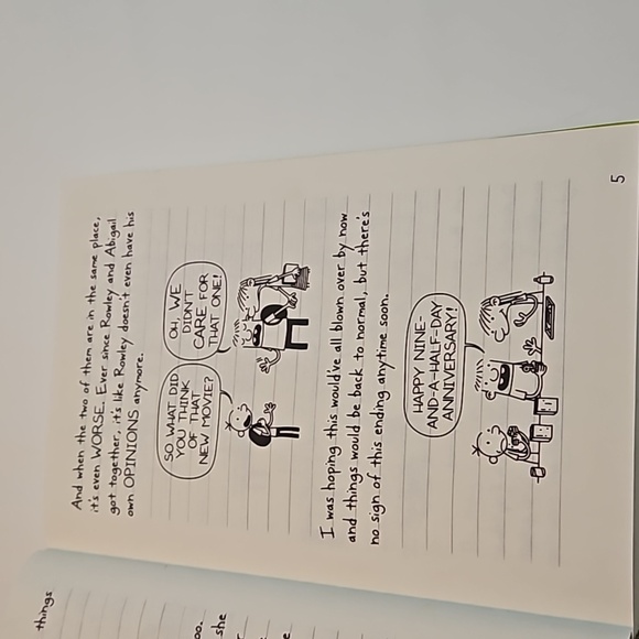 Diary of a Wimpy Kid Hard Luck Amulet Books Home Accents Table Books - Picture 14 of 17